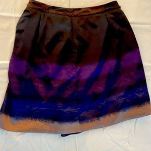 Satin Black multi skirt Mossimo
